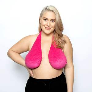 Toallas TaTa, sujetador de toalla Halter Reversible violeta, sujetador de salón absorbente de algodón Modal para enfermería, menopausia, poscirugía, ropa cómoda - Product Image 5