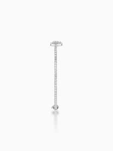 Elegant 14kt <b>rose</b> <b>gold</b> lab created pear cut diamond tennis <b>bracelet</b> DEF VVS VS 10 gram jewelry for women exporter - Product Image 4
