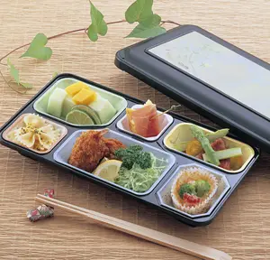 Японский Ланч-бокс для бенто, гостиничный ресторан, посуда, Лаковая, японская многоразовая моющаяся коробка для сёкадо