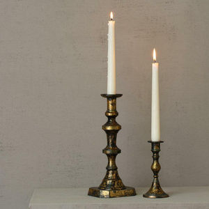 Vente chaude décoration de la maison bougeoir en métal or meilleur design bougeoir moderne pour mariage décor de table taille personnalisée - Product Image 1