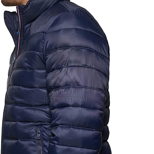 2025 Color sólido Casual hombres chaqueta acolchada Streetwear nueva moda a prueba de viento hombres chaqueta acolchada - Product Image 5