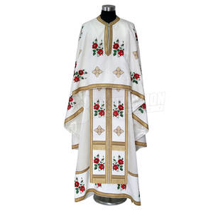 2024 vestimenta bordada mejor calidad tela sacerdote vestimentas bordadas - Product Image 3
