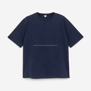 T-shirt en coton lourd de haute qualité 170 grammes épaule tombante Streetwear surdimensionné personnalisé hommes t-shirt - Product Image 1