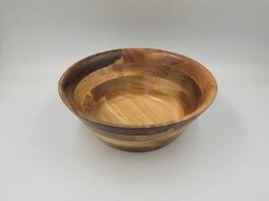 Bol artisanal en bois d'acacia écologique de haute qualité D23H8 cm nouveau OEM/ODM pour le camping direct du Viet Nam - Product Image 3