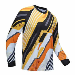 100% Polyester <b>Bike</b> Motorcycle Racing Jerseys Long Sleeve Waterproof Windproof Features Automated Cutting <b>Sale</b> Made in Pakistan - Product Image 4