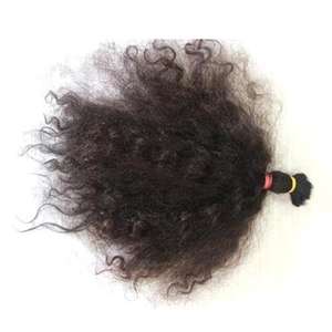 Extensiones de cabello humano rizado, pelo natural sin procesar, de la mejor calidad, indio, joven, virgen, negro, cierre 4x4, venta al por mayor - Product Image 1