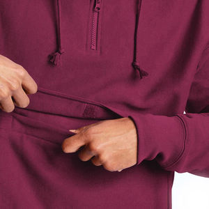 High Quality Cotton Blend Custom Design <b>Pullover</b> <b>Men</b> Hoodies Solid Color Casual Plus Sizes <b>Men</b> Hoodies - Product Image 5