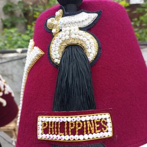 [MABUHAY PHILIPPINES] REGALIA MAÇONNIQUE SHRINER FEZ PERSONNALISER LA CONCEPTION - Product Image 6