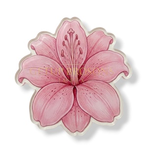 Support à cils en acrylique personnalisé, multifonctionnel et durable, pour la formation en extension de cils, avec poignée en forme de cœur, papillon ou ovale, pour la beauté - Product Image 6