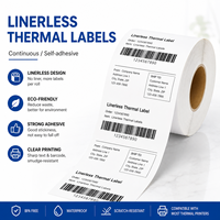 Autocollants thermiques sans support adhésif |   Imperméable et résistant à l'huile |   Taille et impression personnalisées |   Utilisation promotionnelle