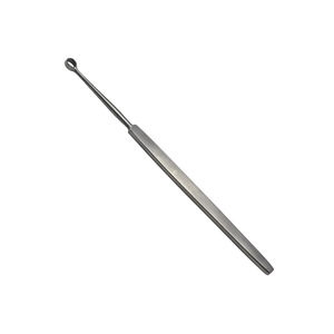Curette dermique à une extrémité, curette Buck Ear droite et aiguisée, taille personnalisée, instrument manuel en acier inoxydable de qualité médicale - Product Image 6