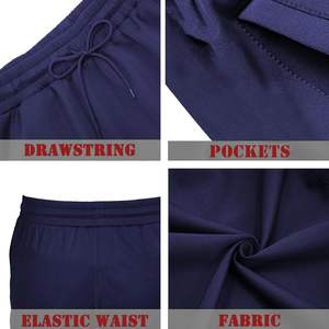 Conjunto de chándal atlético para correr para hombre, chándal informal con cremallera completa para correr - Product Image 6