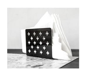 ที่ใส่กระดาษเช็ดปากที่ใส่กระดาษทิชชู่โลหะดีไซน์คลาสสิก - Product Image 1