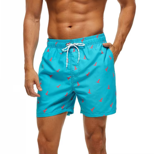 Shorts pour hommes, coupe confortable, matière douce, adaptés aux tenues décontractées et aux tenues d'été - Product Image 4