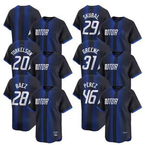 Uniformes de Béisbol Unisex Detroit City Connect 2025, Transpirables, Tallas Grandes, Manga Corta, con Bordado y Logotipos Personalizados - Product Image 1