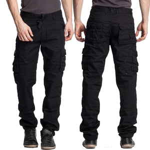 2024 noir couleur vêtements de plein air confortable beau Style respirant hommes vêtements tenue décontracté Cargo pantalon par sport élégant - Product Image 5