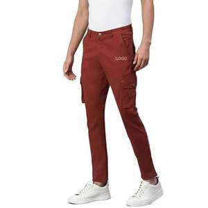 Jeans tactiques en coton OEM pour hommes pantalons cargo pantalons de survêtement légers pour la randonnée en plein air avec tissu de conception personnalisée - Product Image 1
