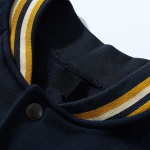 Chaqueta Universitaria de Béisbol con Calefacción Personalizada de Hip-Hop para Hombre y Mujer, Diseño de Grafiti Otoñal con Logotipo Frontal, Chaquetas para Hombre - Product Image 2