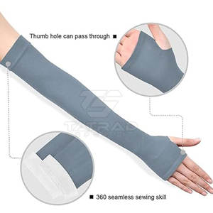 Manga de compresión ajustable para brazo con tela transpirable de secado rápido, diseño personalizable de alta calidad - Product Image 4