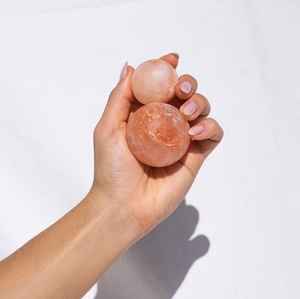 Pierre de massage chaude au sel rose de l'Himalaya rechargeable haute aromathérapie pour spa à domicile multiples bienfaits pour la santé pour les soins personnels - Product Image 2