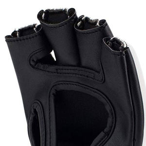 Gants de MMA en cuir PU noirs, gants de combat MMA, gants d'entraînement, personnalisez vos propres gants de boxe - Product Image 6