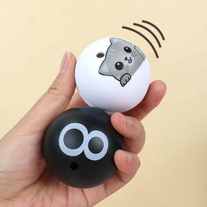 ของเล่นแมวแบบมีเสียง ทำจากพลาสติกที่เป็นมิตรกับสิ่งแวดล้อม ดีไซน์ทันสมัย พร้อมกระดิ่งและลูกบอล - Product Image 5