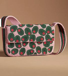 Sac à main élégant en perles de graines faites à la main, avec la meilleure couleur et le meilleur design, broderie élégante pour les fêtes et les mariages, sacs à bandoulière pour femmes - Product Image 3
