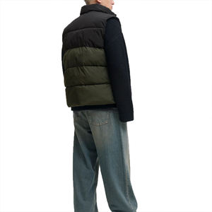 Mens Comfortable Fit Puffer <b>Vest</b> Sleeveless Winter Wear - Product Image 2