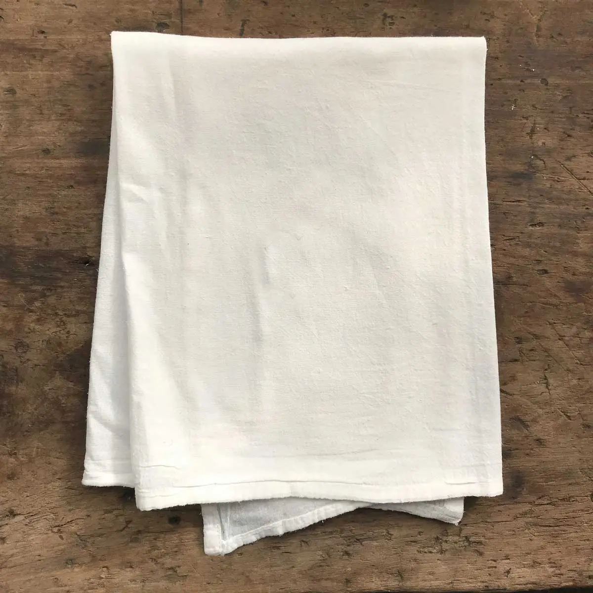 Eco-Friendly Environment Safe Tea Towels 100% Cotton Washable Highly Absorb Flour Sack Kitchen Cleaning Cloth Sustainable