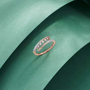 แหวนเพชรชุบทองคำขาวสไตล์แชมป์เปี้ยนสำหรับเด็กผู้ชาย - Product Image 1