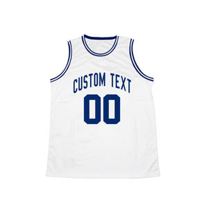 Maillot de basket-ball personnalisé de haute qualité en polyester à séchage rapide respirant Logo OEM grande taille personnalisez le logo de votre propre équipe - Product Image 1