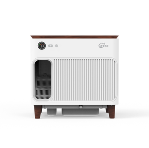 La mejor caja de arena automática inteligente para gatos, autolimpieza eléctrica, venta al por mayor, caja de arena para gatos grandes, inodoro automático para gatos - Product Image 1