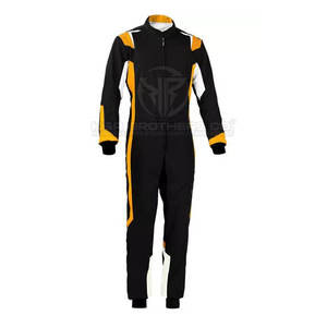 Traje de karting con bordado personalizado y diseño de ajuste cómodo Traje de carreras de karting para hombres - Product Image 3
