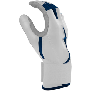 Serie CHROME Guantes de bateo de puño largo Cuero Diseño único Tasa al por mayor Guantes de bateo de béisbol Bruce Bolt - Product Image 3