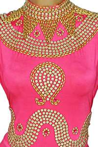 2024 Latest Wholesale Low Price Luxury <b>Kaftan</b> <b>Dresses</b> <b>for</b> <b>Women</b> Spandex African Fabric Golden Hand Beaded With Long Sleeves - Product Image 3