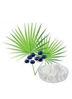 Zagpalmextractpoeder, voedingskwaliteit, kruidenextract, wit poeder, vetzuur 25% 45%, in fles