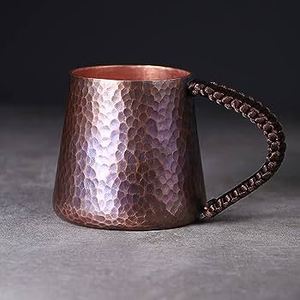 Luxury Unique Design Hot Selling Antique Finished Copper Beer Coffee <b>Mug</b> Kitchen Decorative Dishwasher Microwave Safe <b>Large</b> - Product Image 1