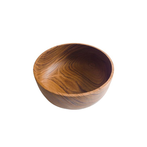 Bol en bois artisanal écologique personnalisé, design vintage, pour servir des aliments, offrir en cadeau, artisanat en bois, bol décoratif - Product Image 1