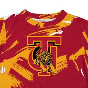Camiseta personalizada Tuskegee Golden for Tie-Dye Front de talla grande 100% algodón University Mascot Apparel Unisex School Spirit Top - Product Image 3