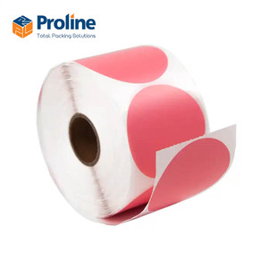 Etiquetas Adhesivas Personalizadas Proline en Rollo de Vinilo Rectangulares con Núcleo de 3/4 Pulgadas para Empaquetado de Alimentos - Product Image 2