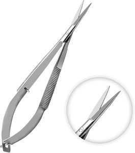 Ciseaux droits Castroviejo de haute qualité, ciseaux chirurgicaux micro-à ressorts tranchants, instruments, ciseaux droits Castroviejo - Product Image 2