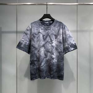 เสื้อยืดโอเวอร์ไซส์สไตล์วินเทจสำหรับผู้ชาย ลวดลายซีดจางแบบทำเก่า  รับสกรีนโลโก้ของคุณเอง ผ้าฝ้าย 100% เนื้อหนา ล้างสีแบบแอซิด - Product Image 5