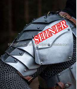 Viking Norman Armor <b>Suit</b> German <b>Full</b> <b>Body</b> Armour <b>Suit</b> Knight Battle Warrior 18 Gauge Steel Dreki Set Chainmail Not Included - Product Image 6