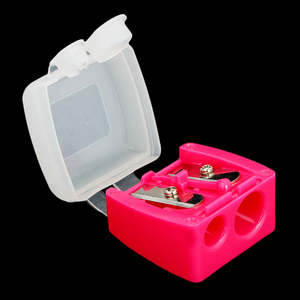 Chase Value Pencil <b>Sharpener</b> 2 in 1-Pink Barcode A21590 - Product Image 1