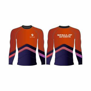 Wholesale <b>Rashguard</b> Long Sleeve Shirt Training Sportswear Long Sleeve Rash Guard For Men Martial Arts Wear <b>Bjj</b> Rash Guard - Product Image 1