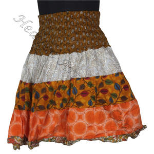 Gypsy Indian Patchwork Mini Rara Hippy Boho Festival <b>Skirt</b> Boho Stylish MS103 Patch Cotton Mini <b>Sexy</b> <b>Skirt</b> for Summer Wear - Product Image 6