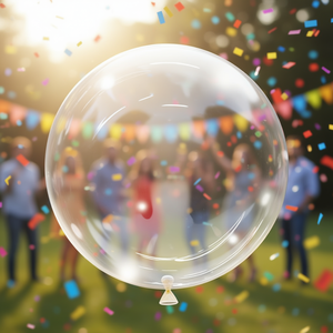 Globos de Burbuja para Fiesta, 10 Pulgadas, 25 cm, Bolsa de 12 Unidades - Product Image 3