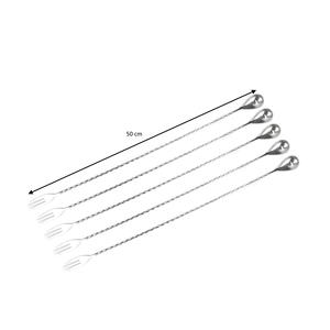 Cuchara de barra de acero inoxidable clásica, cucharón agitador para beber, agitador de cóctel adecuado para restaurante a un precio asequible - Product Image 6