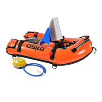 Flotteur de chasse sous-marine et de pêche sous-marine gonflable en PVC de qualité supérieure DiveDIY, durable et facile à gonfler