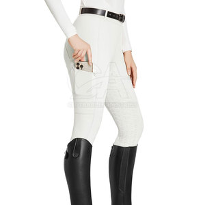 Non Slip Grip Training Equestrian Tights Women Equestrian Riding Pant Full Pant Comfortable Sports Jodhpur & Breeches Customized - Product Image 6
